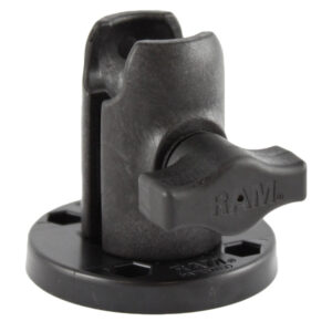 RAM Mount Single Socket Arm w-Round Octagon Socket