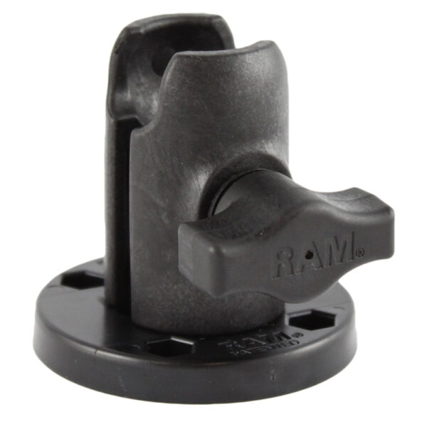 RAM Mount Single Socket Arm w-Round Octagon Socket