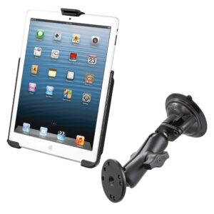 RAM Mount Suction Cup Mount w-Apple iPad mini EZ-ROLL’R Cradle