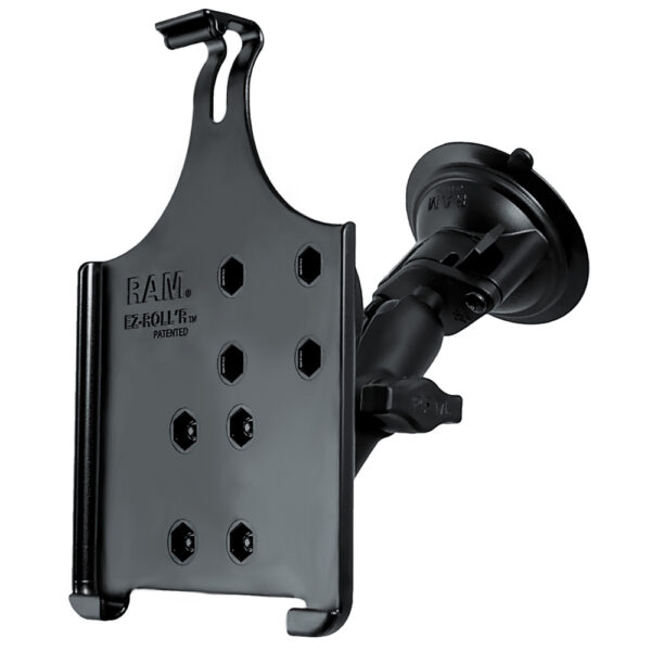 RAM Mount Suction Cup Mount w-Apple iPad mini EZ-ROLL'R Cradle - Image 2