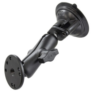 RAM Mount Twist Lock Suction Cup w-Round Base Adapter