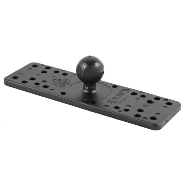 RAM Mount 6.25" x 2" Rectangle Base w-1" Ball