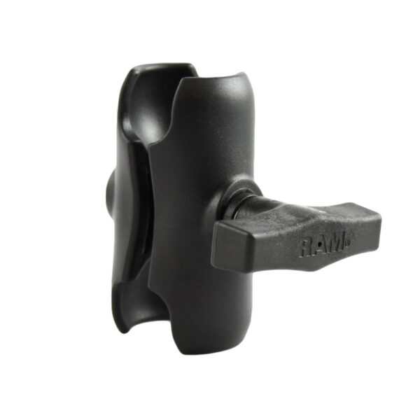 RAM Mount Composite Short Double Socket Arm f-1.5" Ball Base