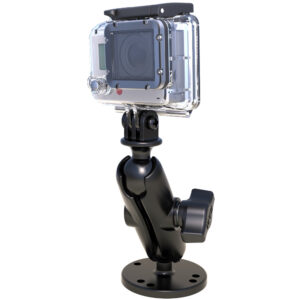 RAM Mount 1″ Ball Mount w-Custom GoPro Hero Adapter