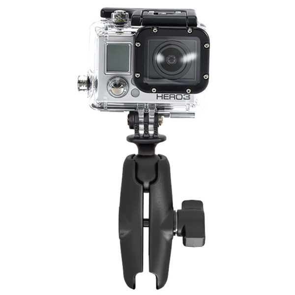 RAM Mount GoPro Hero Adapter with Double Socket Arm - Image 2