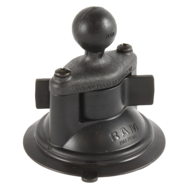 RAM Mount Composite 3.25" Diameter Suction Cup Base w-1" Ball