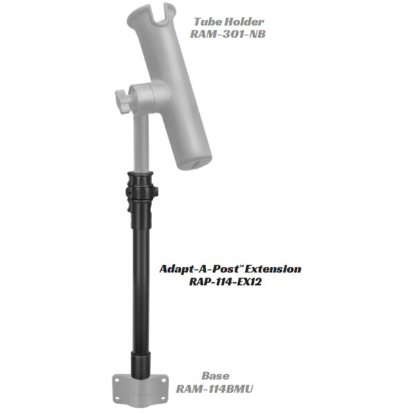 RAM Mount Adapt-A-Post 15" Extension Pole - Image 3