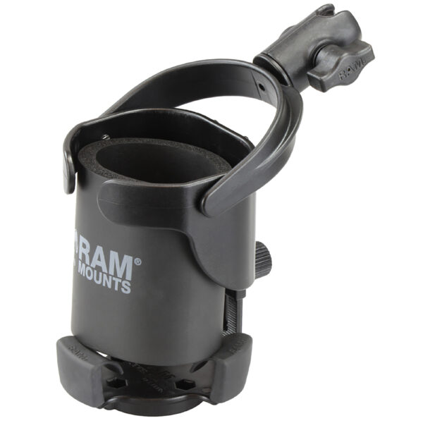 RAM Mount Level Cup XL w-Single Socket for B Size 1" Ball