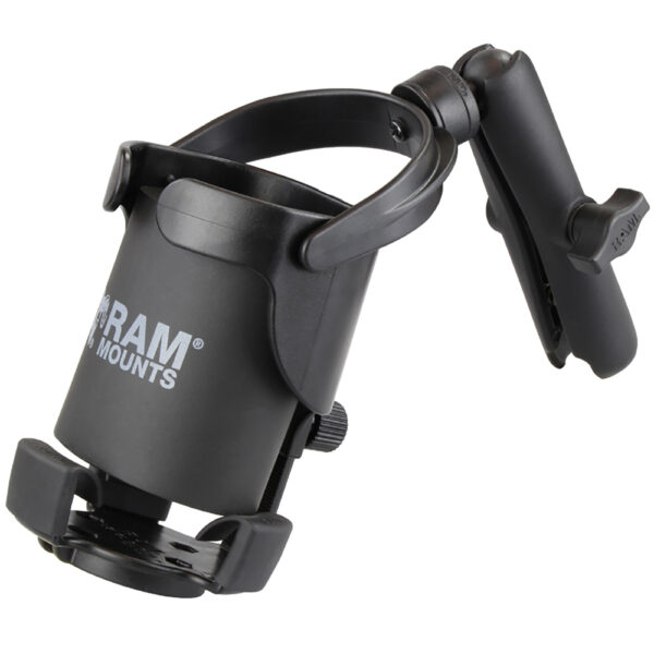 RAM Mount Level Cup XL w-Long Double Socket Arm