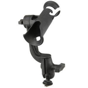 RAM Mount RAM Tube Jr. Fishing Rod Holder with RAM-ROD Revolution Ratchet-Socket System and Track Ball Base