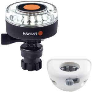 Navisafe Navilight 360 2NM White w-Navimount Base & Vertical Mount – White