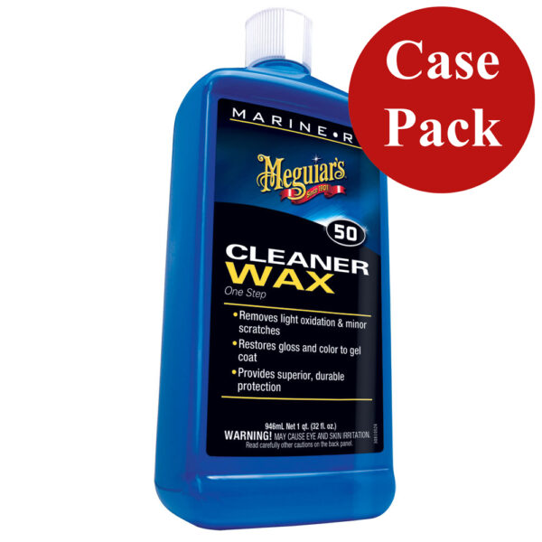 Meguiar's Boat-RV Cleaner Wax - 32 oz - *Case of 6*