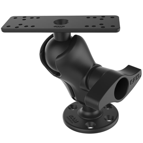 Ram Mount Universal D Size Ball Mount with Short Arm for 9"-12" Fishfinders and Chartplotters - Image 2