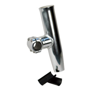 C. E. Smith Adjustable Mid Mount Rod Holder Aluminum 7-8″ or 1″ w-Sleeve & Hex Key