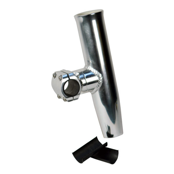 C.E. Smith Adjustable Mid Mount Rod Holder Aluminum 1.66" or 1-1-2" w-Sleeve & Hex Key