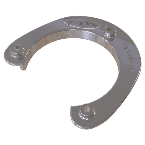 Mate Series Stainless Steel Rod & Cup Holder Backing Plate f-Round Rod-Cup Only f-3-3-4" Holes