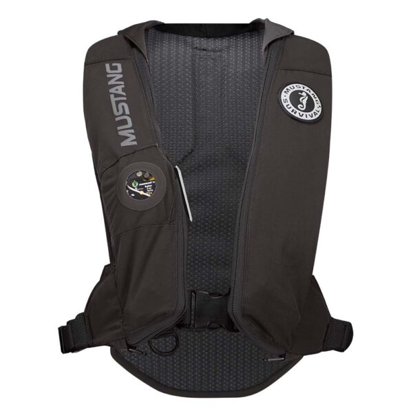 Mustang Elite 28 Hydrostatic Inflatable PFD - Black - Automatic-Manual