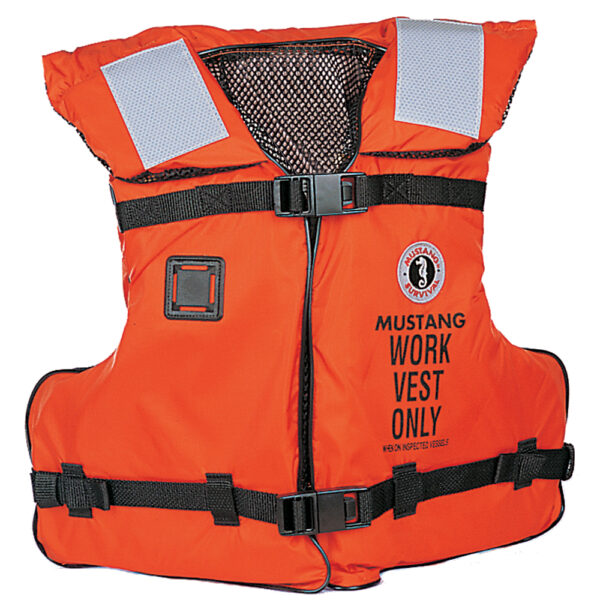 Mustang Type III-V Work Vest - Orange - Adult Universal