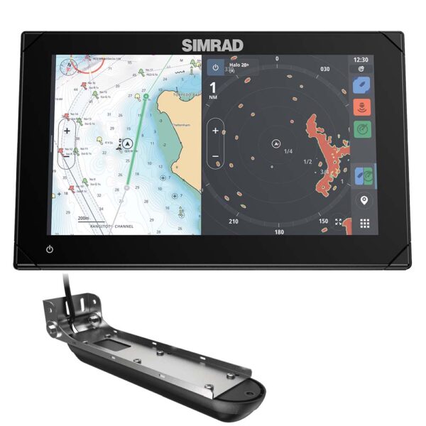 Simrad NSX 3009 9" Combo Chartplotter  3-in-1 Transducer