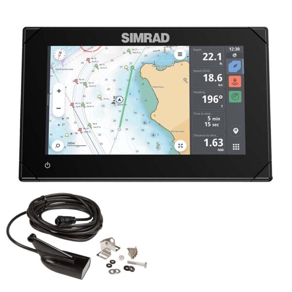 Simrad NSX 3007 7" Combo Chartplotter & Fishfinder w-HDI Transducer