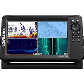 Lowrance Eagle 9 w-TripleShot Transducer & Inland Charts