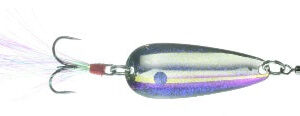 Nichols Mojo Flutter Spoon Purple Threadfin 1-2oz