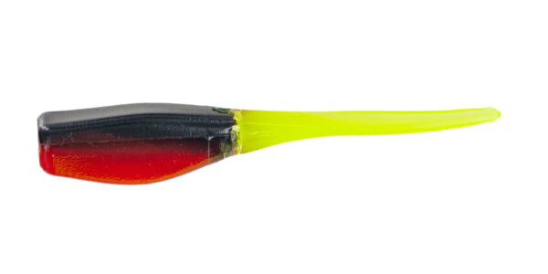 Big Bite Crappie Minnr 2in 10ct Black-Red-Chartreuse