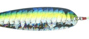 Nichols 4in Lake Fork Flutter Spoon Bombshell Shad 3-4oz