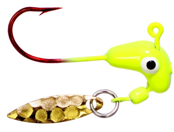 Blakemore Road Runner Head Pro Series 1-8oz 4ct Chartreuse