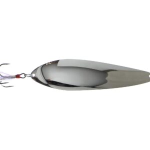 Nichols Bass Mafia Big Larry Spoon Silver Chrome 3-4oz