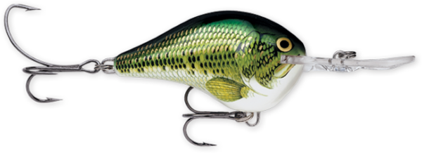 Rapala DT Series 10' 3-5oz 2.25in Baby Bass