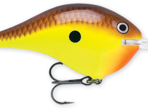 Rapala DT Series 10′ 3-5oz 2.25in Chartreuse Rootbeer Craw