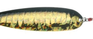 Nichols 5in Lake Fork Flutter Spoon Golden Shiner 1 1-8oz