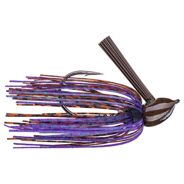 Strike King Hack Attack Fluro Jig 3-8oz Peanut Butter Bug