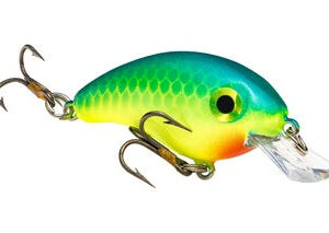 Strike King Bitsy Pond Minnow 3-32oz Blue-Chartreuse