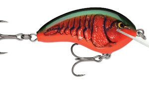 Rapala Ott Garage Tiny 4′ 5-16 2.25″ Red Crawdad