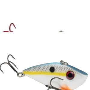 Strike King Red Eye Shad 3-8oz Smokey Chrome Blue