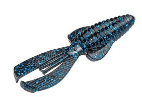 Strike King Rage Bug 4in 7pk Black-Blue