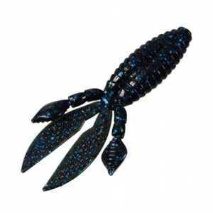 Strike King Rodent 3in 8ct Black Blue Flake 6