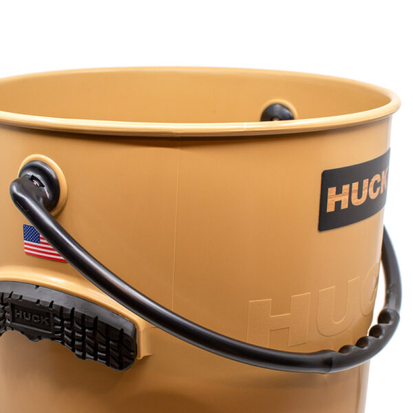 HUCK Performance Bucket - Black n' Tan - Tan w-Black Handle - Image 3