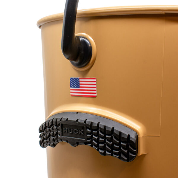 HUCK Performance Bucket - Black n' Tan - Tan w-Black Handle - Image 4