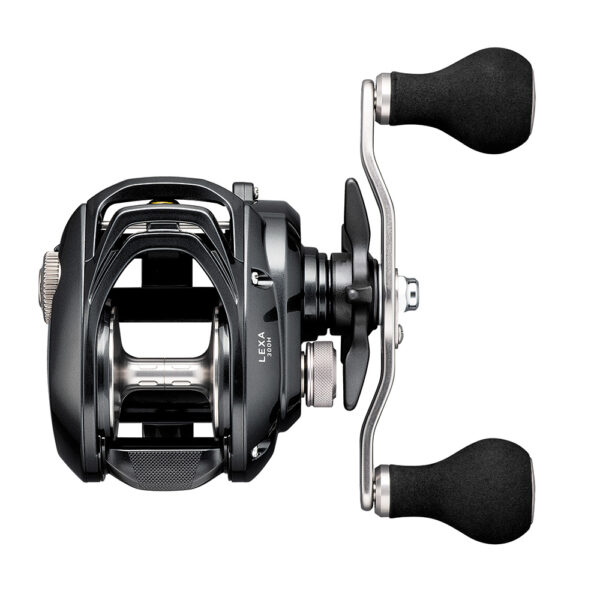 Daiwa Lexa 300 Baitcasting Reel - Hyper Speed - Dual Paddle Handle - Image 2