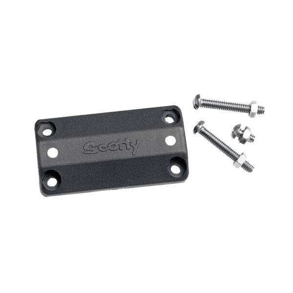 Scotty 242 Rail Mounting Adapter 7-8"-1" - Black