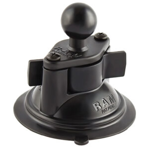 RAM Mount 3.25″ Diameter Suction Cup Twist Lock Mount w-1″ Ball