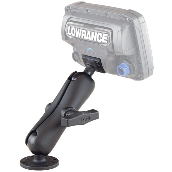 RAM Mount Quick Release Mount f-Lowrance Mark & Elite 5 - Image 4