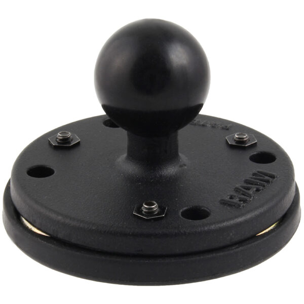 RAM Mount Triple Magnetic 2.5" Round Base w-1" Ball