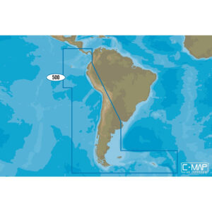 C-MAP 4D SA-D500 Costa Rica to Chile to Falklands