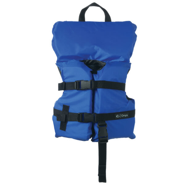 Onyx Nylon General Purpose Life Jacket - Infant-Child Under 50lbs - Blue