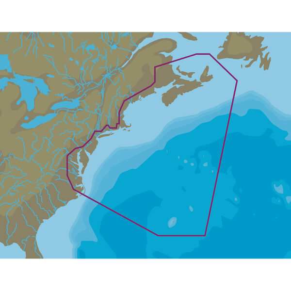 C-MAP 4D NA-D062 Nova Scotia to Chesapeake Bay - microSD-SD