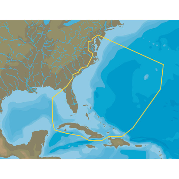 C-MAP 4D NA-063 Chesapeake Bay to Cuba - microSD-SD